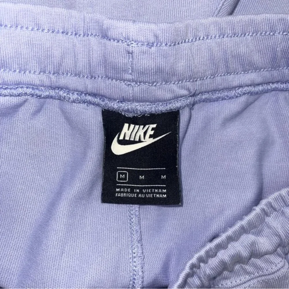 Nike Jersey Shorts Women's Size Medium Lilac‎ Purple Vintage Sweat Short Cotton